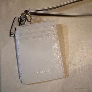 Gray lanyard Wallet